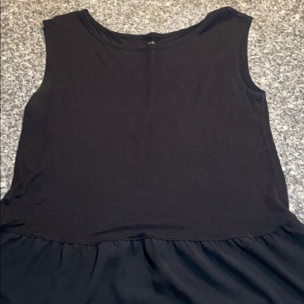 Peplum tank top